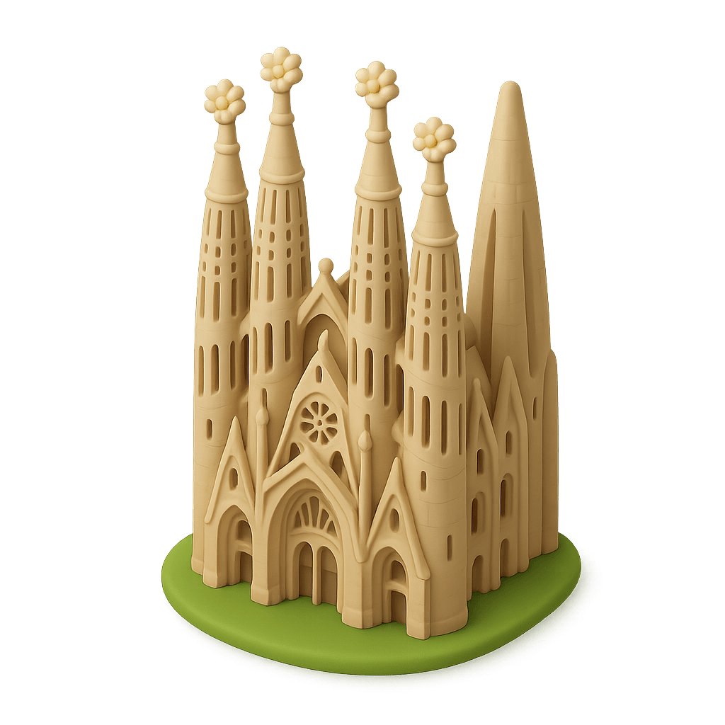 نماد اسپانیا (sagrada-familia)
